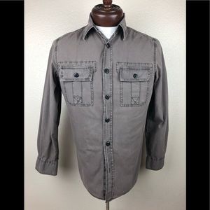 Converse one star button down men’s small